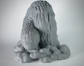B'Dooga DnD Miniature, Unpainted PLA, 28–32mm Compatible