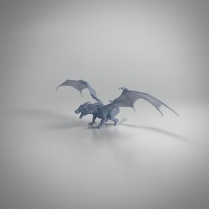 Red Dragon Wyrmling DND Mini Custom Miniature Resin 9K Quality - DnD Miniature - Dungeons and Dragons  - RPG Miniatures - TTRPG