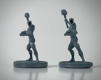 VoidBorn DnD Miniature, Unpainted Resin, 28mm or 32mm