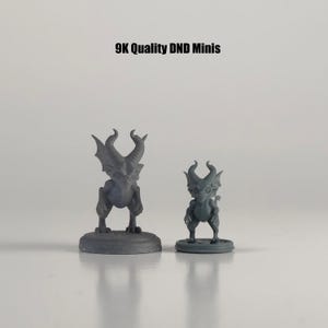 Imp Demon Mini | 28mm Resin Miniature for DND and Pathfinder | Unpainted RPG Monster for TTRPG & Wargaming
