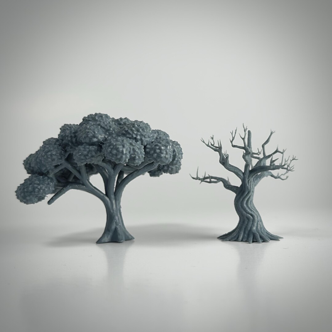 Resin DND Mini Tree Scenery Miniature: Custom RPG Miniatures | 9K ...