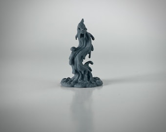 Ooze Pudding DnD Miniature, Unpainted Resin, 28mm or 32mm