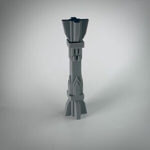 Magnetic DND Dwarven Column | Riser: Custom RPG Miniatures | PLA Filament Printed