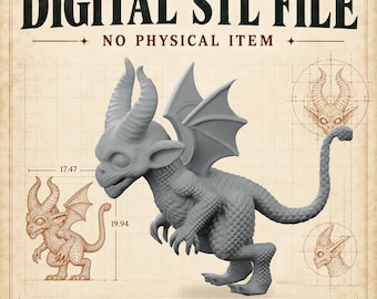 Imp Demon Digital Download STL file