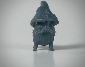 Twiddle Toad DnD Miniature, Unpainted Resin, 28mm or 32mm