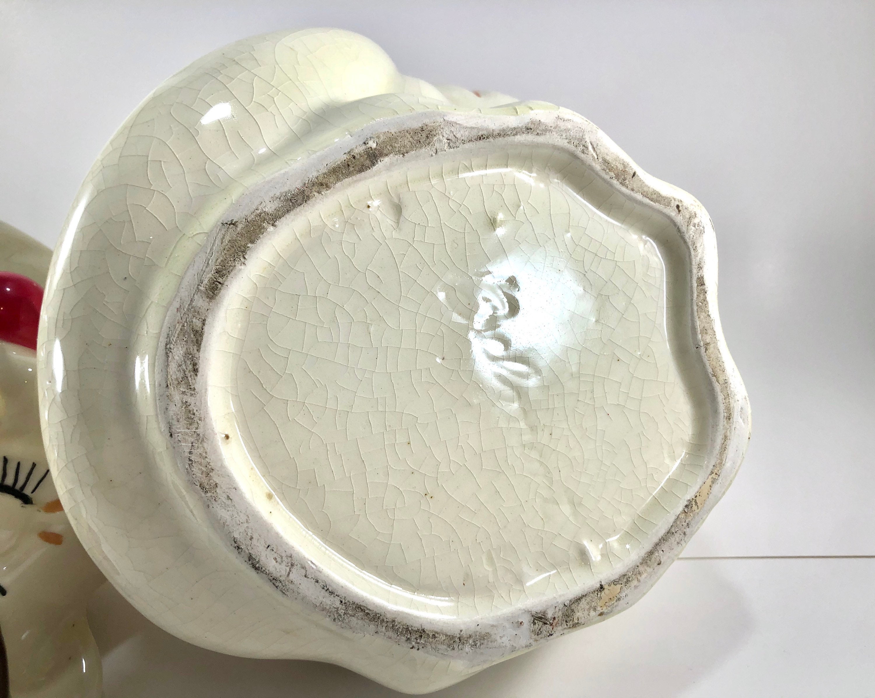 Ludowici Celadon Winking Belmont Lion Cookie Jar 1940s Etsy