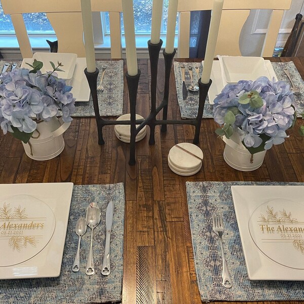 Custom Charger Plate Etsy