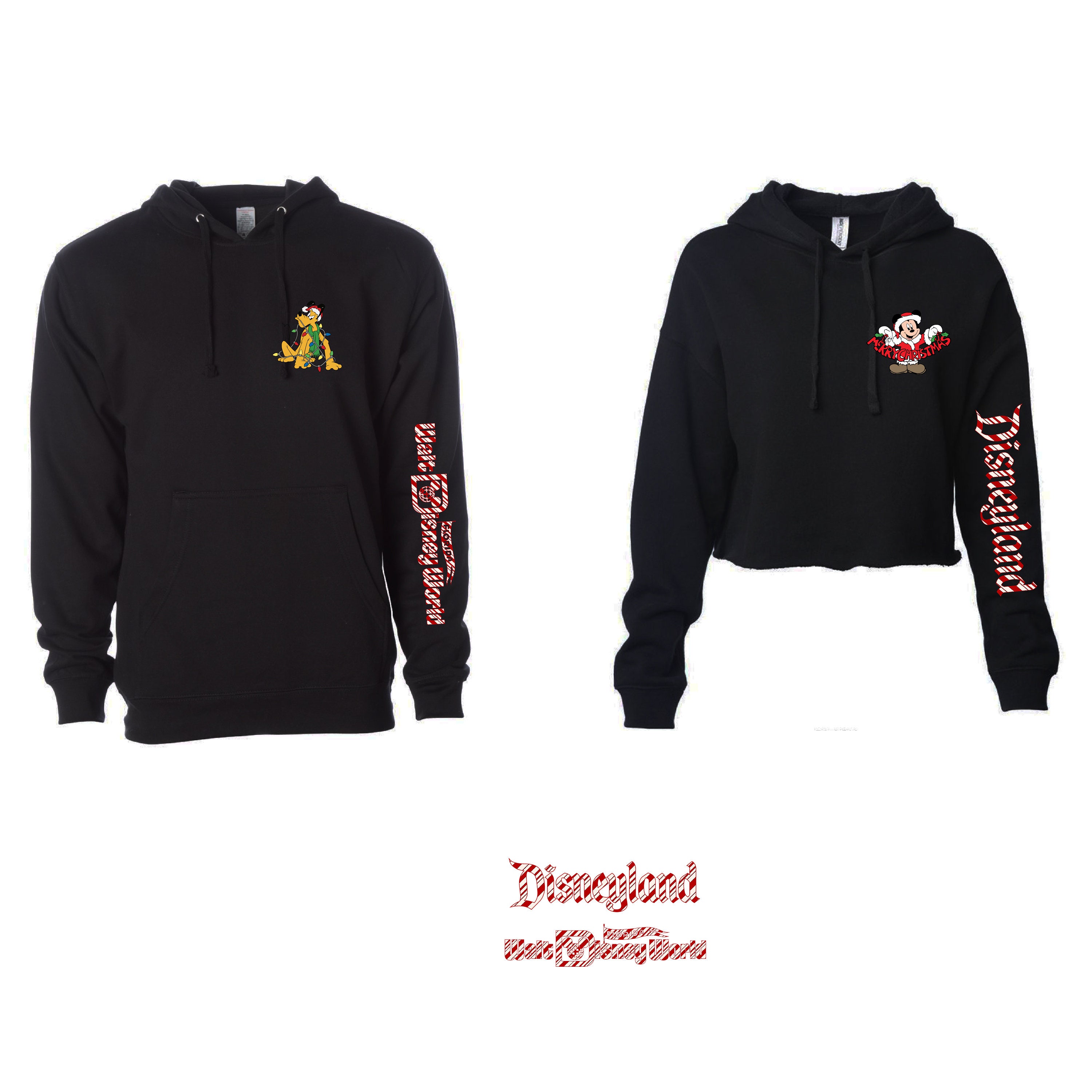 Disney Christmas Hoodie Custom Disney 