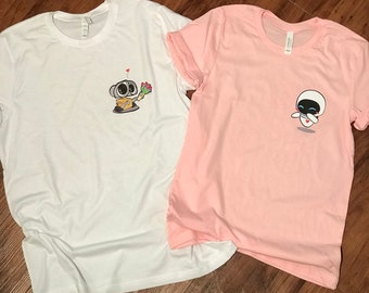 Wall E Eve Shirts Etsy