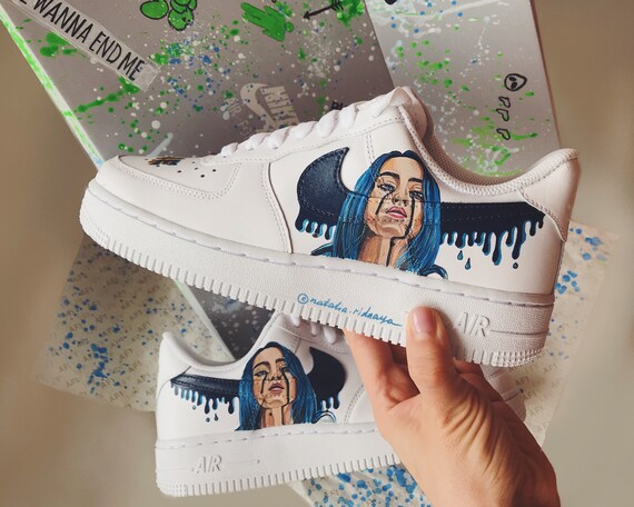 billie eilish custom shoes
