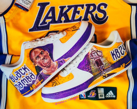 kobe bryant shoes with his face on it