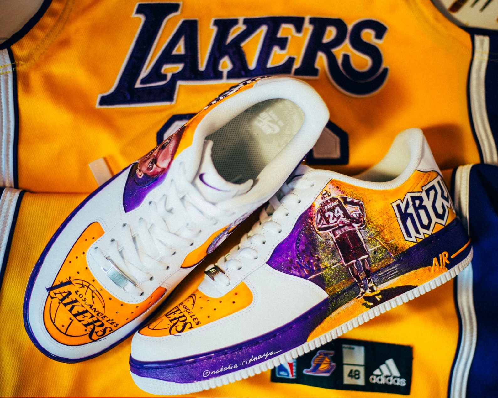 custom kobe air forces