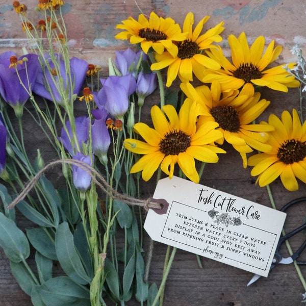 Fresh Cut Flowers Etsy