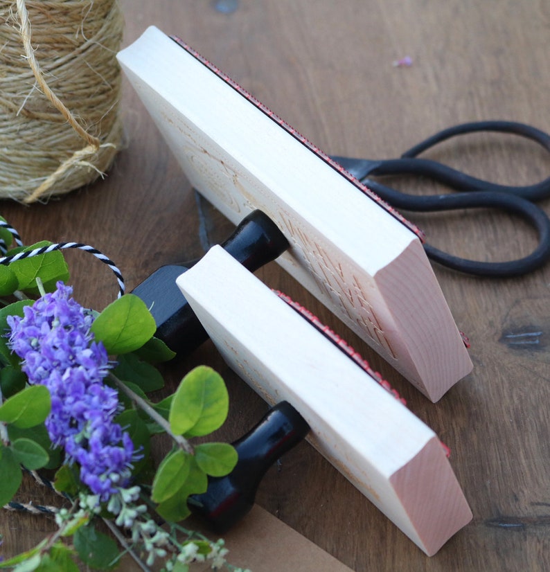 Flower Cart Rubber Stamp Flower Shop Stamp Garden Stamp Etsy