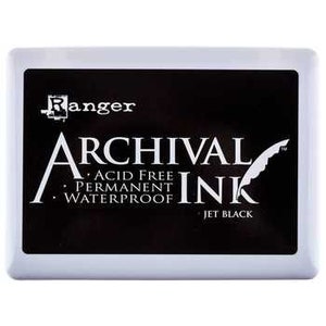 Extra Large Black Ink Pad FREE SHIPPING image 2