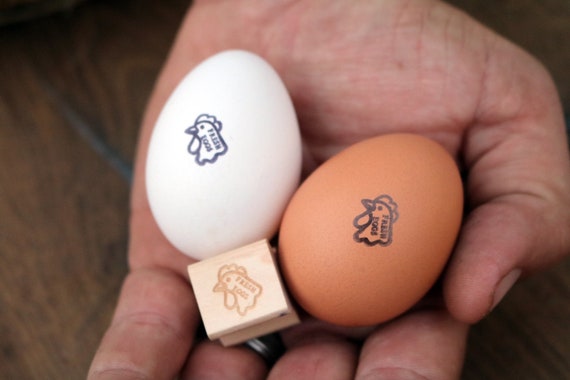 Egg Carton Stamp Egg Date Stamp 2x2 Egg Carton Label Egg Stamp Custom Egg  Carton Chickens Chicken Lover Gift Idea fresh Eggs 