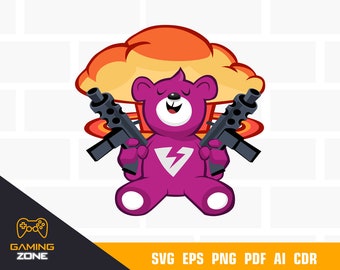 Fortnite Ours En Peluche Get Free V Bucks Us - fortnite cuddle etsy fortnite svg png chef d equipe caliner brite sac fortnite brite gunner