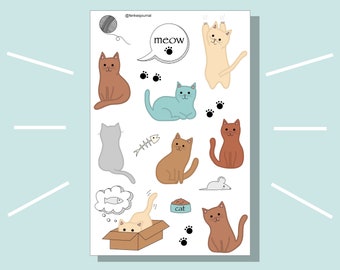 Meow! - stickers