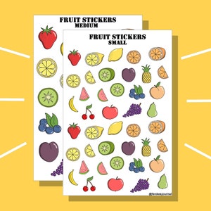 Adesivi di frutta