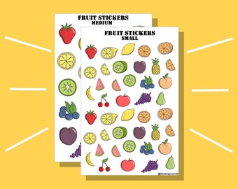 Fruit stickers