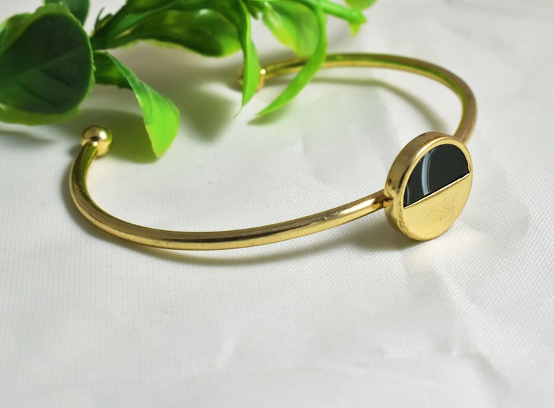 925 Silver Sterling Rhodium Bracelet,Wedding Bridal Silver Bracelet,Silver Plated Findings,Onyx Bracelet,Cuff Bracelet,Personalized Gift,
