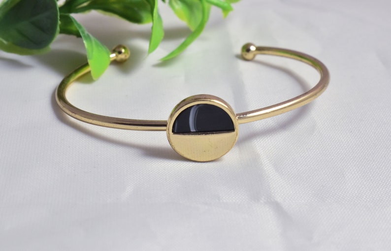 925 Silver Sterling Rhodium Bracelet,Wedding Bridal Silver Bracelet,Silver Plated Findings,Onyx Bracelet,Cuff Bracelet,Personalized Gift,
