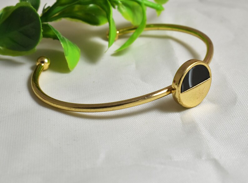 925 Silver Sterling Rhodium Bracelet,Wedding Bridal Silver Bracelet,Silver Plated Findings,Onyx Bracelet,Cuff Bracelet,Personalized Gift,