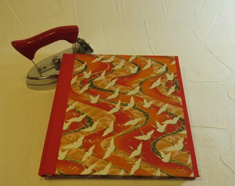 Diary or guestbook "Cranes Red"