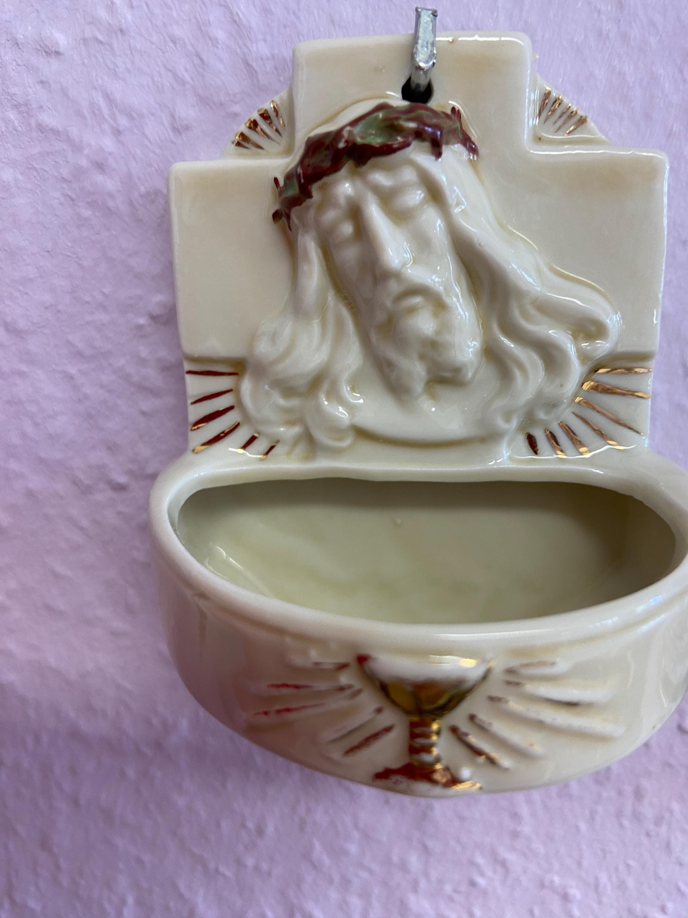 Holy Water Font, Old - Etsy Holy Water Font, Old - Etsy