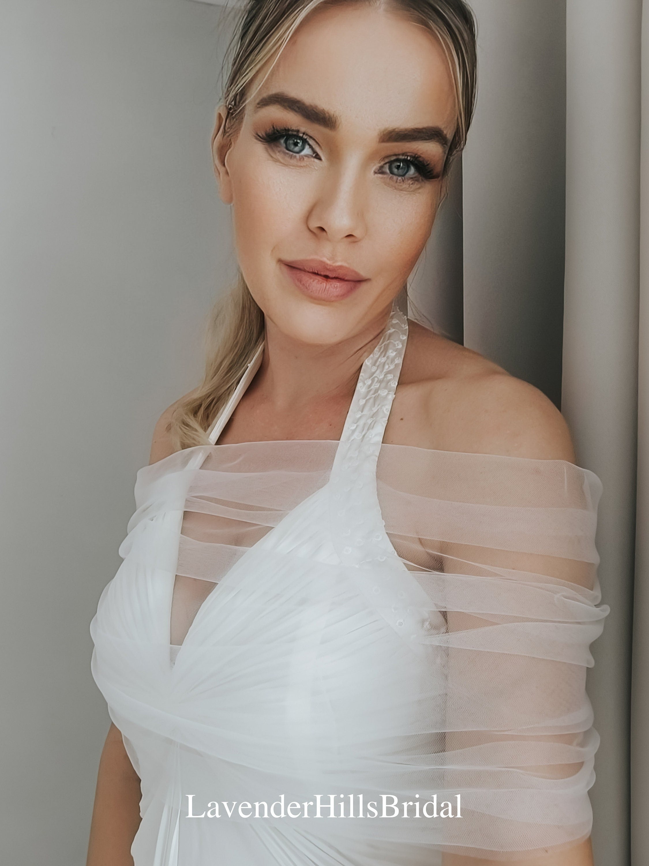 Lace tulle wedding wrap hot sale