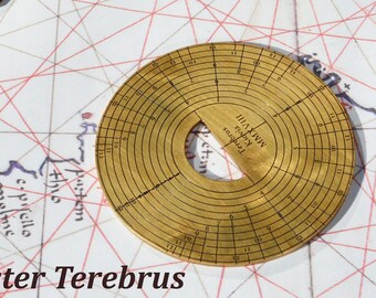 Fortress Designer's Protractor, Baroque, Paris, Gift for Engineer, Gift for Architect, LARP Engineer