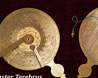 ONE Renaissance Universal Stardial,  Birthday gift for him, Gifts for Men, Unique gift, Anniversary Gift for him, Astronomy, Astrology