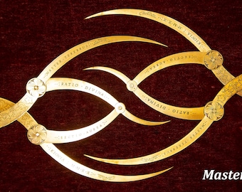 ONE Golden Mean Caliper, Gift for artist, Gift for architect, Renaissance, Unique gift