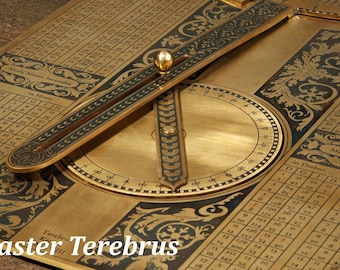 Galileo's Jovilabe Replica, Renaissance Longitude Computer, Jupiter Moons, Longitude Problem, Nautical Souvenir, Florence