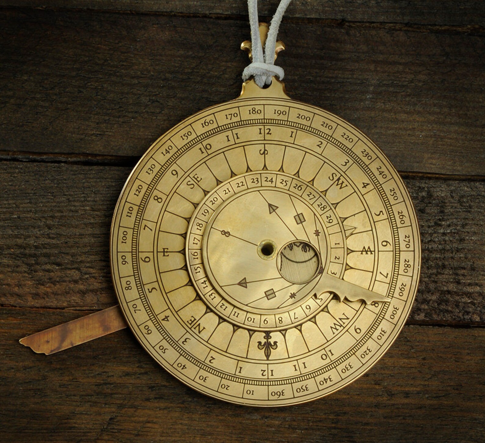 Elisabethan Nocturnal Stardial Christmas Gift for Him Etsy