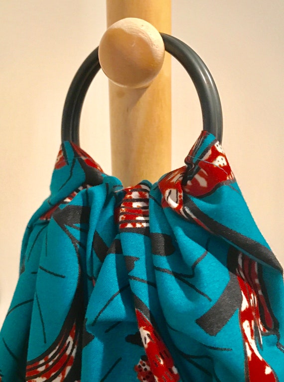 african print baby carrier