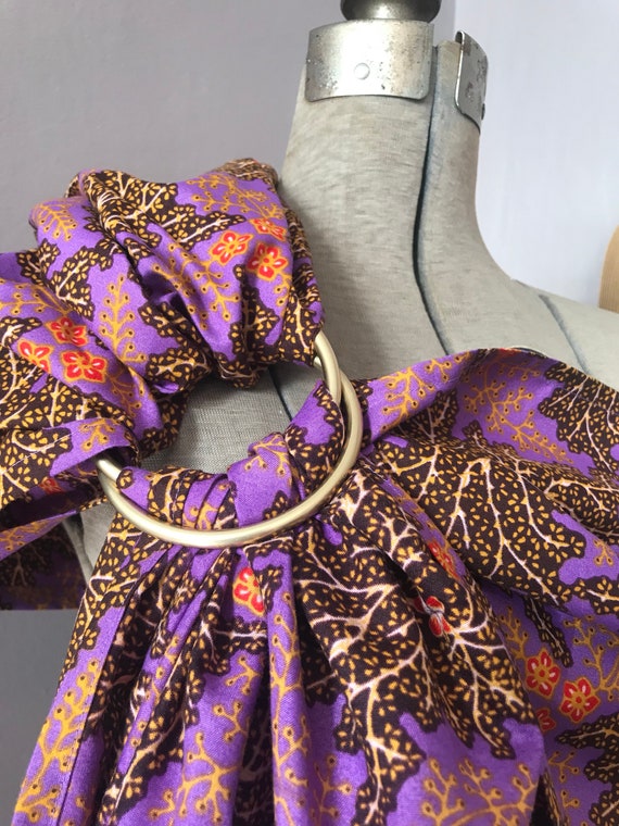 african print baby sling