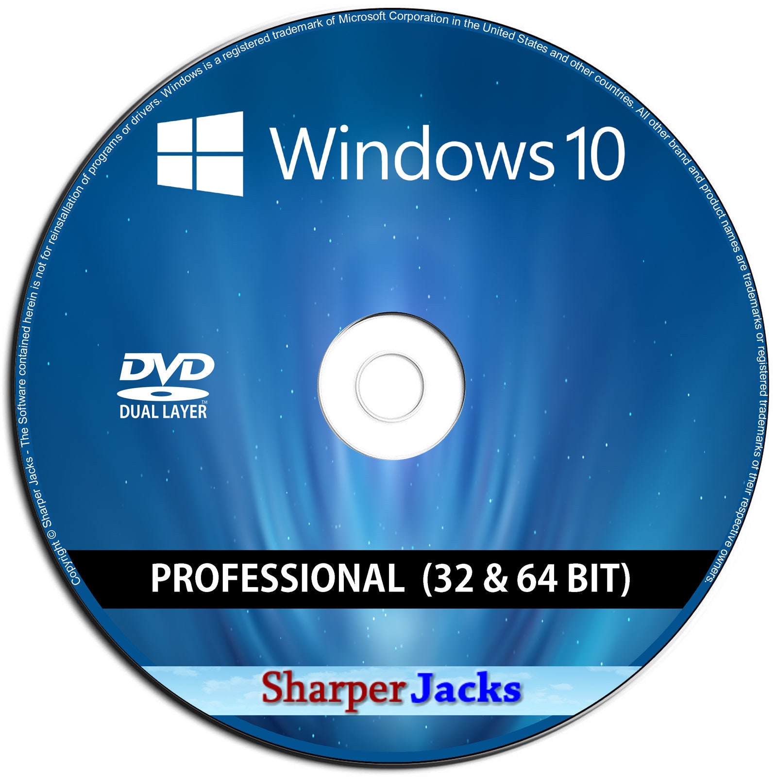 Windows Disc Windows 10 Professional 32/64Bit Install / Etsy