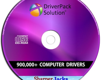 DriverPack Solution – Offline Driver Installer – Physical CD – Open-Source Driver Utility for Windows®