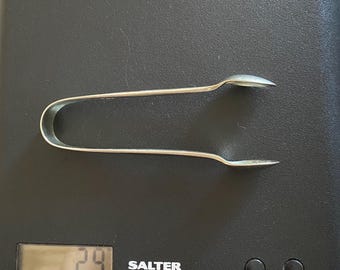 Vintage Ontario Silver EB & Co S Sugar Cube Tongs