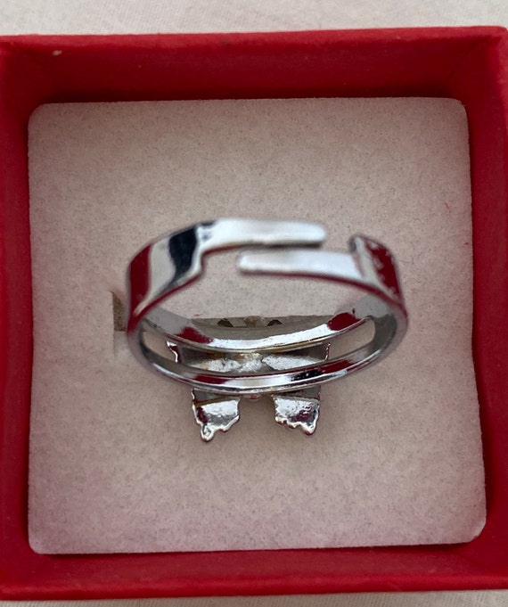 Pretty Matching Silver Plated Adjustable Abalone … - image 5