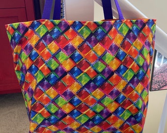 Multi Color Tote