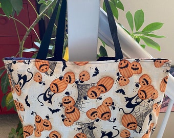 Halloween Pumpkins Tote Bag