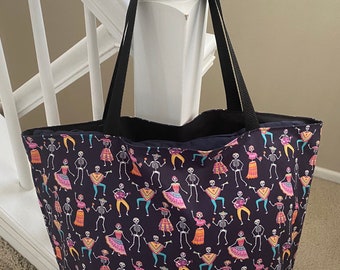 Skeleton Tote Bag