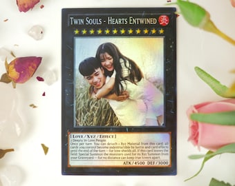 yugioh wedding card Custom Yu-Gi-Oh Style Aluminum you draw a card Gift for Hajime Syacho -