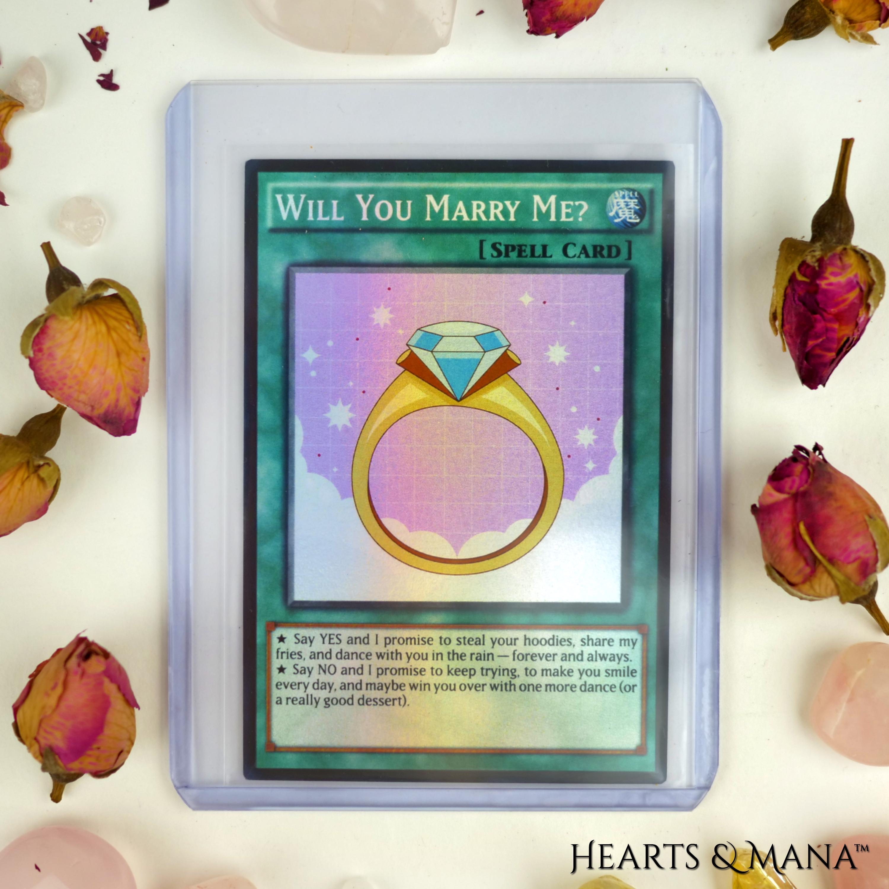 wedding yugioh card Yu-Gi-Love Wedding Card