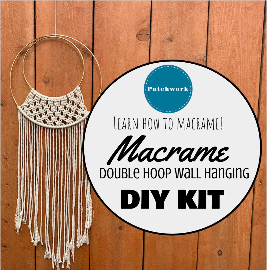 Diy Boho Macrame Wall Hanging Kit