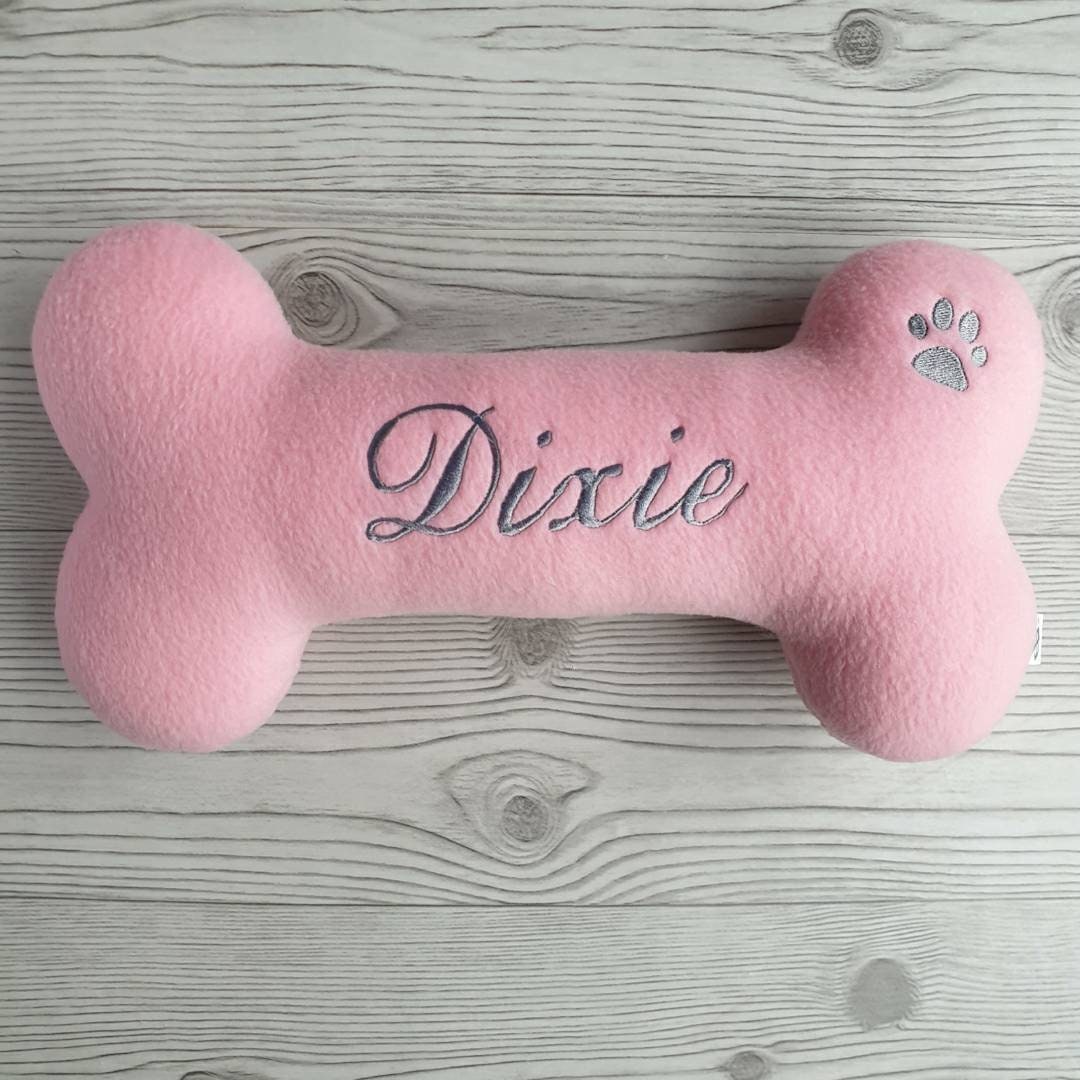 Personalized dog pillow bone pillow pillow for dogs Etsy