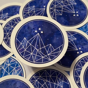ACOTAR Inspired Sticker / The Night Court Symbol Sticker / Velaris