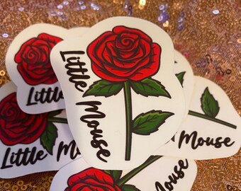 Little Mouse Dark Romance Sticker / Haunting Adeline Inspired Sticker